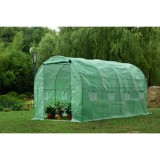 Solar gradina / Sera legume cu schelet metalic 4 x 2 x 2 m Micul Fermier GF-2044