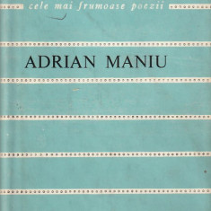 ADRIAN MANIU - VERSURI ( CELE MAI FRUMOASE POEZII )