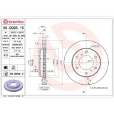 Set disc frana Mitsubishi Pajero Classic (V2 W V6 W V7 W) 07.01-, Pajero 2 (V3 W) 04.00-09.07, Pajero 3 (V7 W V6 W) 01.99-09.07, Pajero 3 Canvas Top