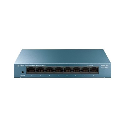 TP-Link LS108G switch-uri Fara management Gigabit Ethernet (10/100/1000) Albastru foto