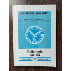 Psihologie Sociala - Nicolae Radu, Carmen Furtuna, Monica Calenic, Angela Ionescu, Simona Marica