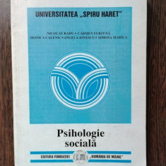 Psihologie Sociala - Nicolae Radu, Carmen Furtuna, Monica Calenic, Angela Ionescu, Simona Marica