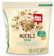 Muesli Incas cu Quinoa si Amaranth fara Gluten Bio Lima 350gr Cod: 5411788048170 foto