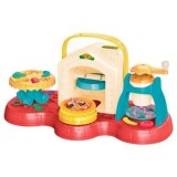 Set Plastilina pentru Pizza, 6 Culori x 25g, cu Aparat si Accesorii, CMCLASS