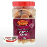 Schani Jaggery Cubes Natural Kolhapur Zahar Brut forma Cubica 500g