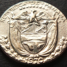 Moneda exotica DECIMO DE BALBOA (10 CENTESIMOS) - PANAMA, anul 1970 *cod 1473