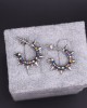 Cercei argint 925 Multicolor Punk -cod ARG84A, Argintboutique