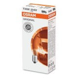 Set 10 Becuri Camion 24V T4W OSRAM Originale BA9S