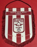 Fanion fotbal - RAPID BUCURESTI (varianta 2) - OLD BOYS