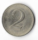 Moneda 2 kwanzas 1977 - Angola