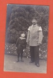 AMS @ - ILUSTRATA fotografie OFITER WW1 1914 CIRCULATA, STAMPILA MILITARA