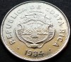 Moneda exotica 2 COLONES - COSTA RICA, anul 1984 *cod 308 A, America Centrala si de Sud