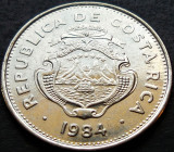Moneda exotica 2 COLONES - COSTA RICA, anul 1984 *cod 308 A