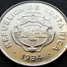 Moneda exotica 2 COLONES - COSTA RICA, anul 1984 *cod 308 A