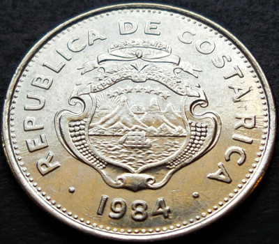 Moneda exotica 2 COLONES - COSTA RICA, anul 1984 *cod 308 A foto