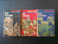 MAURICE DRUON - REGII BLESTEMATI 3 volume, seria integrala foto