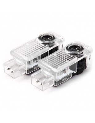 Set 2 Logo Portiere Porsche Cayenne 2002-2010 foto
