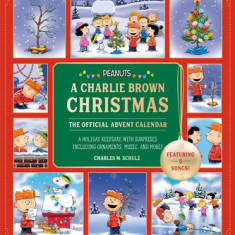 Peanuts: A Charlie Brown Christmas: The Official Advent Calendar (Featuring 5 Songs!): A Holiday Keepsake with Surprises Including Ornaments, Music, a