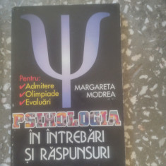 Psihologia in intrebari si raspunsuri-Margareta Modrea