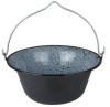 Ceaun emailat, 20 L, negru