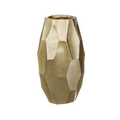 Vaza decorativa din polirasina, Auriu, 15.2x26.7 cm, ATU-087819 foto