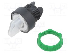 Comutator rotativ 22mm alb LED IP66 proeminent SCHNEIDER ELECTRIC