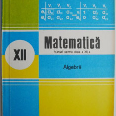 Matematica Manual pentru clasa a XII-a – Ion D. Ion