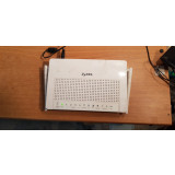 Zyxel P-2612HNU-F1 wireless router Gigabit Ethernet White