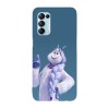 Husa compatibila cu Oppo A52, Viceversa, model Meechee Smallfoot, Silicon, TPU, Transparent, Carcasa