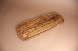 Tocător Lemn Măslin Master Chef BBQ 50cm - Platou Servire Handmade, Antibacterian, Sant scurgere, Loc Sos - Tradizan