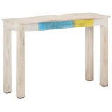 Cumpara ieftin Masa consola, 115x35x77 cm, lemn de mango nefinisat