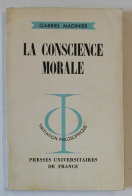 LA CONSCIENCE MORALE par GABRIEL MADINIER , 1961 foto