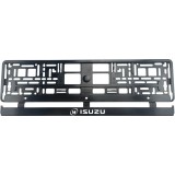 Set 2 bucati, suport numar inmatriculare Isuzu