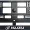 Set 2 bucati, suport numar inmatriculare Isuzu