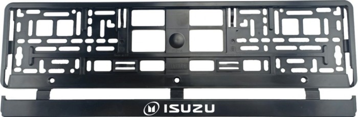 Set 2 bucati, suport numar inmatriculare Isuzu