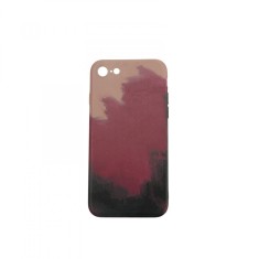 Husa protectie Flippy compatibila cu Apple iPhone 11 Tpu Ombre, Negru/Mov/Roz foto