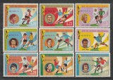 Guinea Ecuatoriala 1974 - Campionatul Mondial de Fotbal Munchen 9v MNH