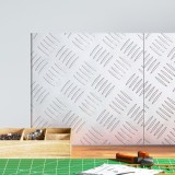 VidaXL Plăci din aluminiu - 2 bucăți, cu aderență, 30x30 cm