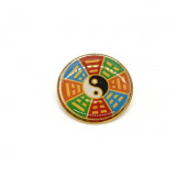 Insigna feng shui yin yang 25mm