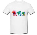 Cumpara ieftin Tricou &quot; Pictura elefanti &quot;