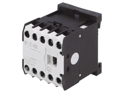 Contactor 3-polar NO 24VDC 8,8A cu Contacte Auxiliare NC foto