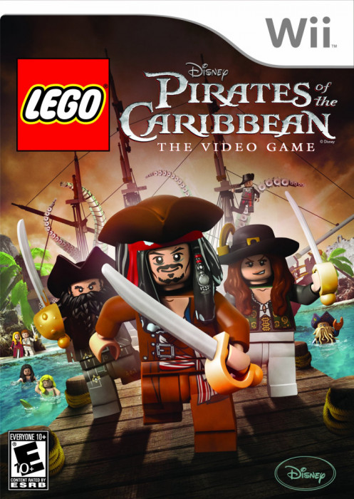 Wii LEGO Pirates of The Caribbean The video game joc pentru Wii, Wii mini,Wii U