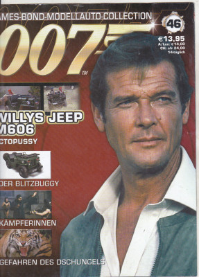 bnk ant Revista Colectia James Bond nr 46 - Willys Jeep M606 foto