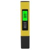 Tester profesional calitate apa 3 in 1, TDS, EC si temperatura, galben