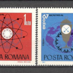 Romania.1967 EXPO Montreal CR.158