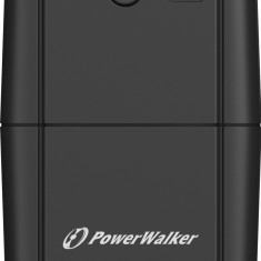 UPS line interactiv 650VA/360W, iesire 2xShuko, baterie 12V/7Ah Powerwalker
