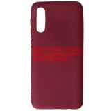 Husa Silicon Burgundy Samsung Galaxy A50, High Copy, Protectie Camera