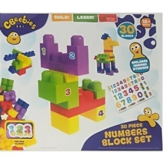 Set de Construit CBEEBIES Invata numerele 30 piese