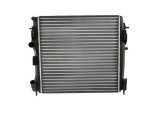 Radiator racire Nissan Kubistar, 07.2003-08.2005, motor 1.2, 55 kw, benzina; 1.5 dci, 60 kw, diesel, cutie manuala, cu AC, 461x470x23 mm, aluminiu/pl