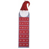 Cumpara ieftin Calendar Advent Mos Craciun 24.5x104 cm